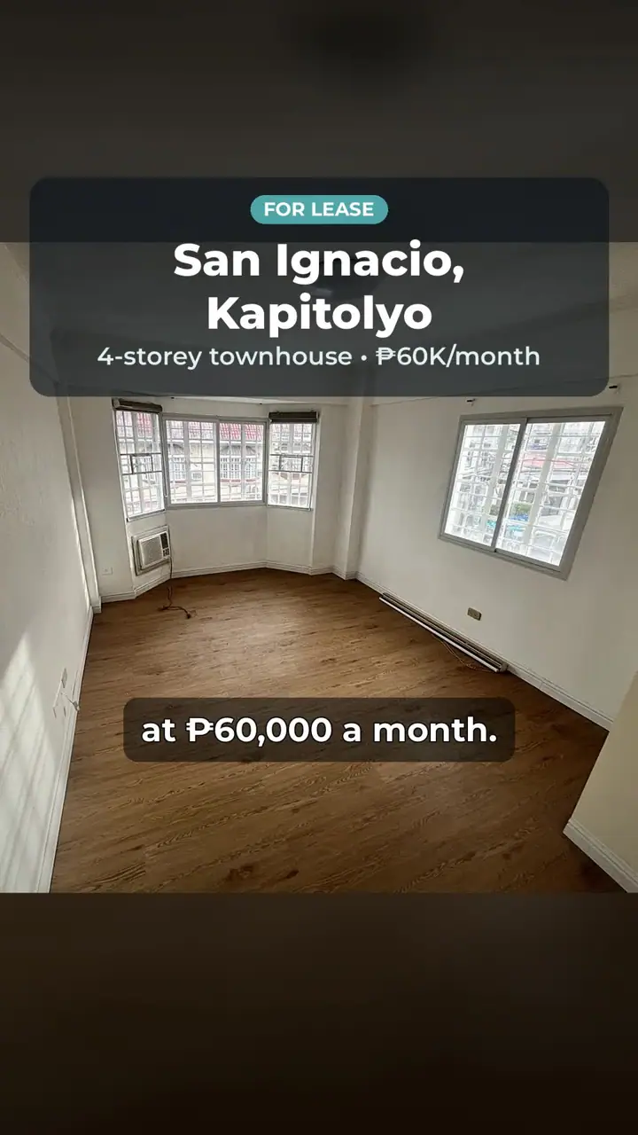 4-Storey 3BR Townhouse for Lease, Kapitolyo