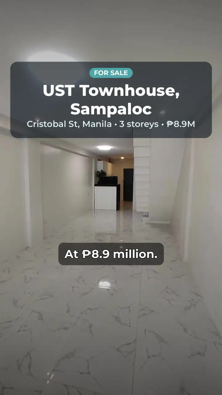 3-Storey 3BR Townhouse near UST